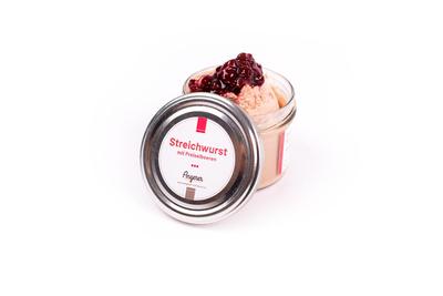 Streichwurst mit Preiselbeer von Angerer in Prambachkirchen Streichwurst mit Preiselbeer von Angerer in Prambachkirchen